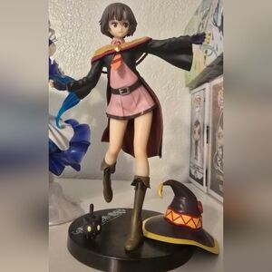 Anime Figure with Pink and Black Outfit